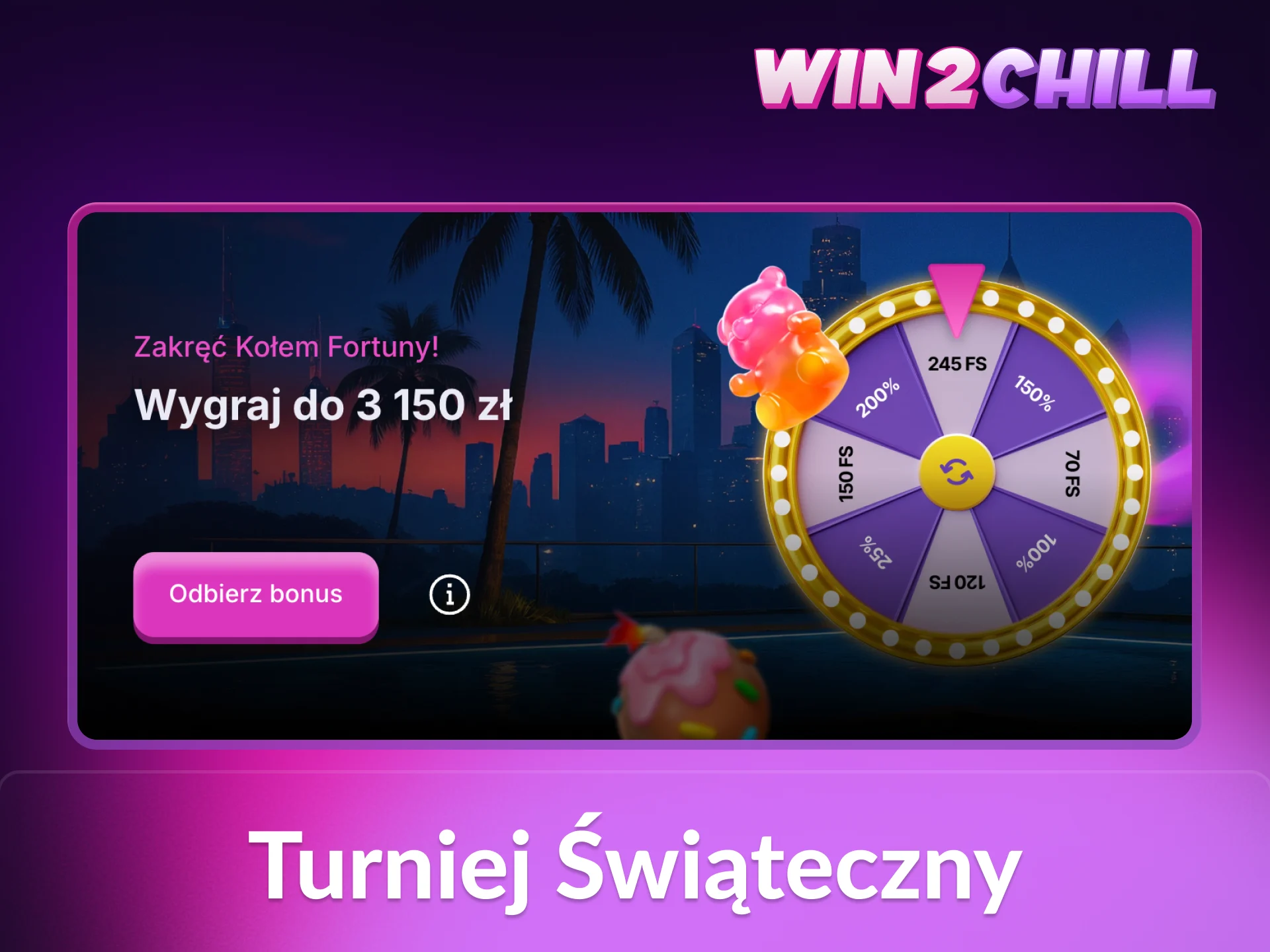 Weź udział w świątecznym turnieju kasynowym Win2Chill i wygraj pulę nagród.