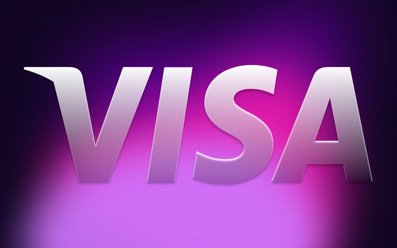 Dokonuj wpłat za pomocą metody płatności Visa w Win2Chill.